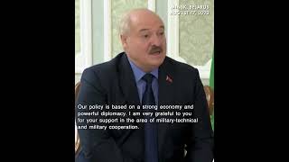 'Strength is always respected' - Belarus's Lukashenko meets China's defence minister in Minsk