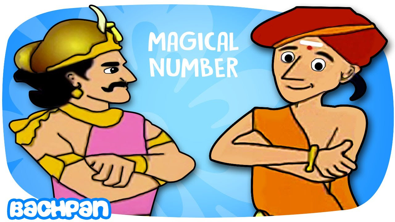 Funny Tenali Raman  Magical Number  Funny Moral Story  Tenali Raman Story for Kids  Bachpan Tube