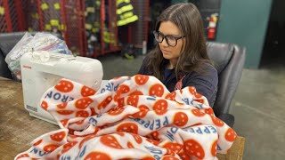 Morgan County Firefighter Makes Blankets For Kids In Emergencies Inspiring Indiana