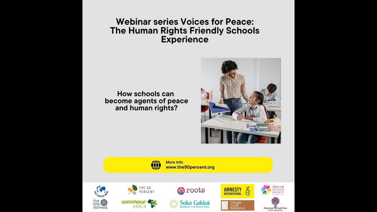 Voices for Peace: The Human Rights Friendly Schools Experience