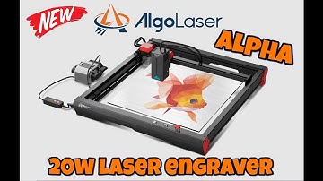 ALGOLASER ALPHA 20W Laser Engraver | Unboxing & Assembly