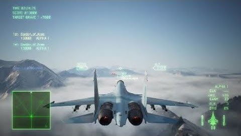 ACE COMBAT 7 1v1 -Su-30SM vs Rafale M-