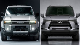 2024 Toyota Land Cruiser Prado vs 2024 Lexus GX