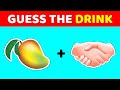 Can You Guess The DRINK From Emojis? | Emoji Fun Guessing Game | Drink Game Challenge | Emoji Puzzle