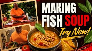 MAKING FISH SOUP #boiledfish #fish #fishsoup #soup #pitachips #cooking #cookingvideo #fyp #fypage
