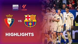 Osasuna 1-2 Barcelona | LaLiga 25/26 Match Highlights