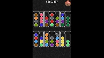 Ball sort Puzzle level 507