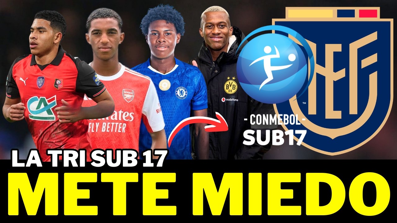 🇪🇨 LA TRI tiene el MEJOR PLANTEL de SUDAMERICA 😱 es CANDIDATO a ganar el SUB 17 🚨 y CLASIFICAR