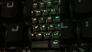 Redragon K552 Kumara - RGB Closeup