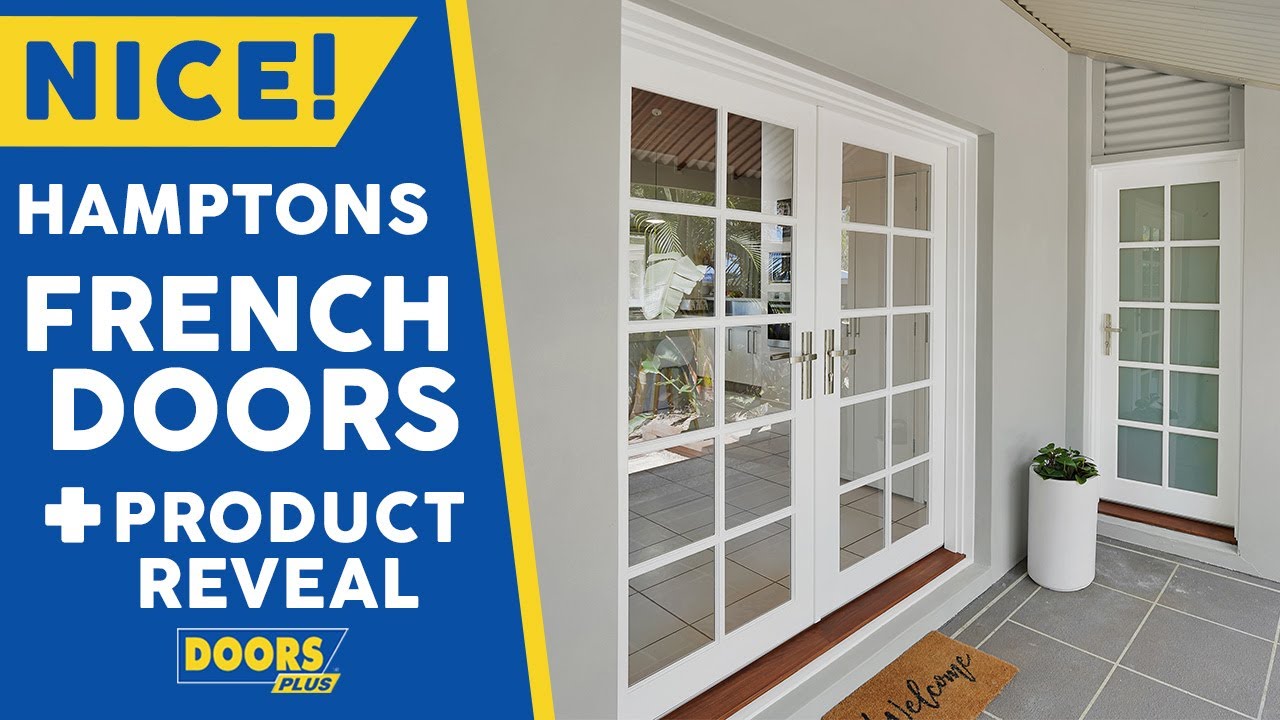 French Doors Exterior Reveal & Timelapse Doors Plus YouTube