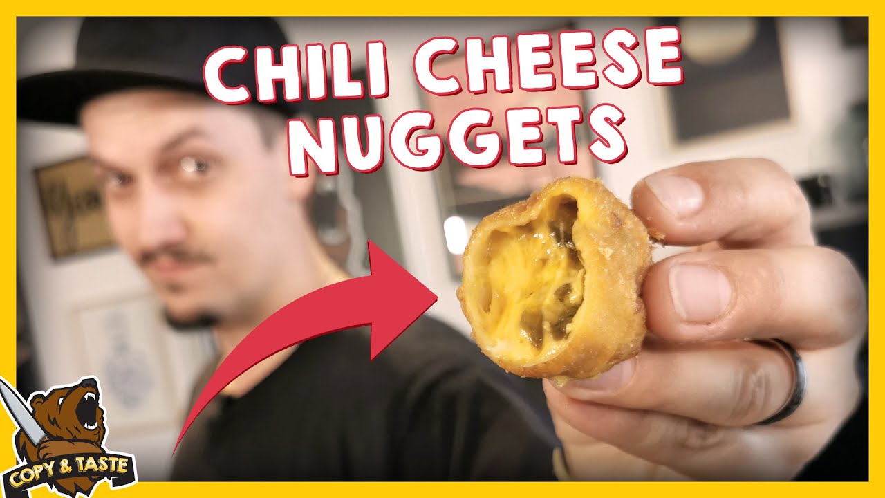 Schnellstes CHILI CHEESE NUGGETS Rezept! Besser als Burger King! 🧀 Copy & Taste