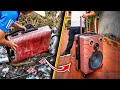 Recycle Luggage from landfill into Trolley Bluetooth Speaker