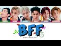 P1harmony   bff best friends forever color coded lyrics hanromeng
