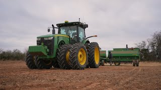 The Good Ol' JohnDeere Restart - Wheat Planting Continues!