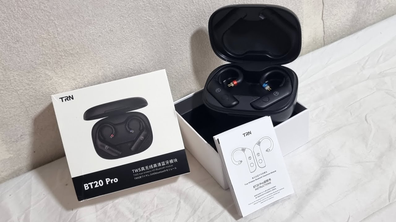 [4K] TRN BT20 PRO ,IEM BLUETOOTH EARPHONE #UNBOXING #DIORSHAARI ...