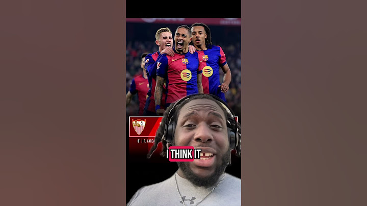 BARCELONA DOMINATES SEVILLA IN 4-1 WIN. RAPHINHA GOAL TODAY #fcbarcelona #raphinha #lamineyamal