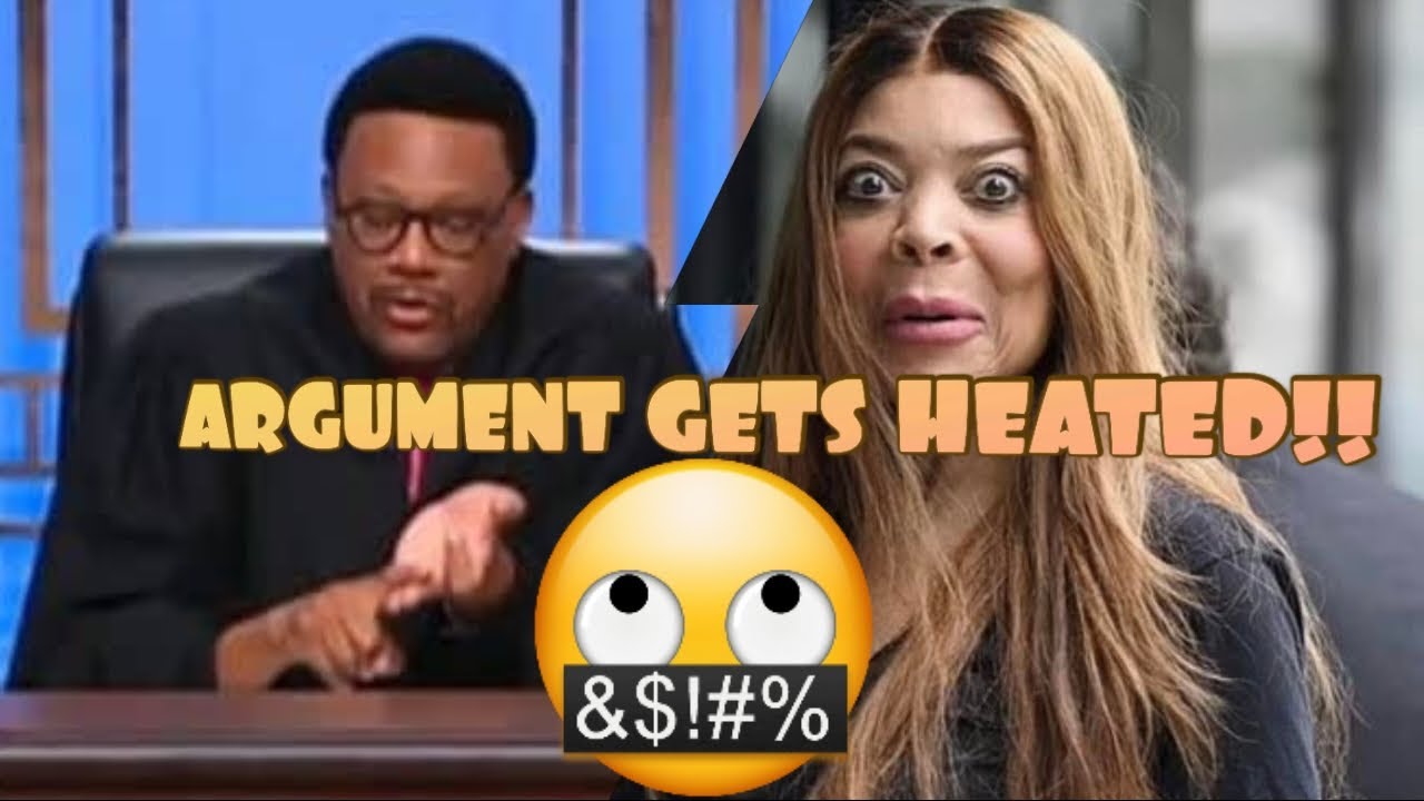 Judge Mathis gets in a heated agreement with Wendy Williams 😮😮🤬😬 YouTube