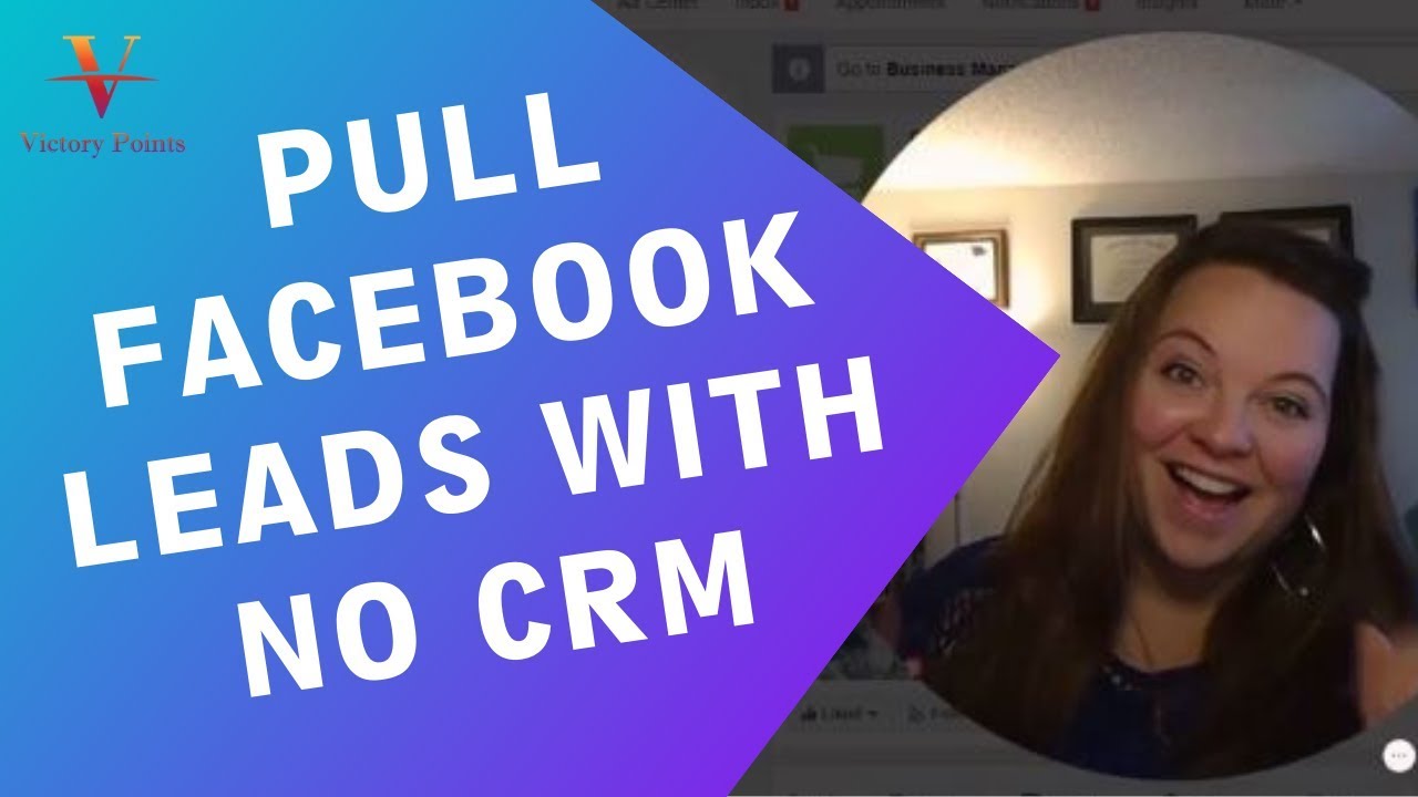 How to download leads from Facebook without a CRM - YouTube