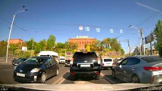 Car tour through the streets of Yerevan 🇦🇲 ավտոտուր Երևանի փողոցներով #yerevan #driving #armenia #4k