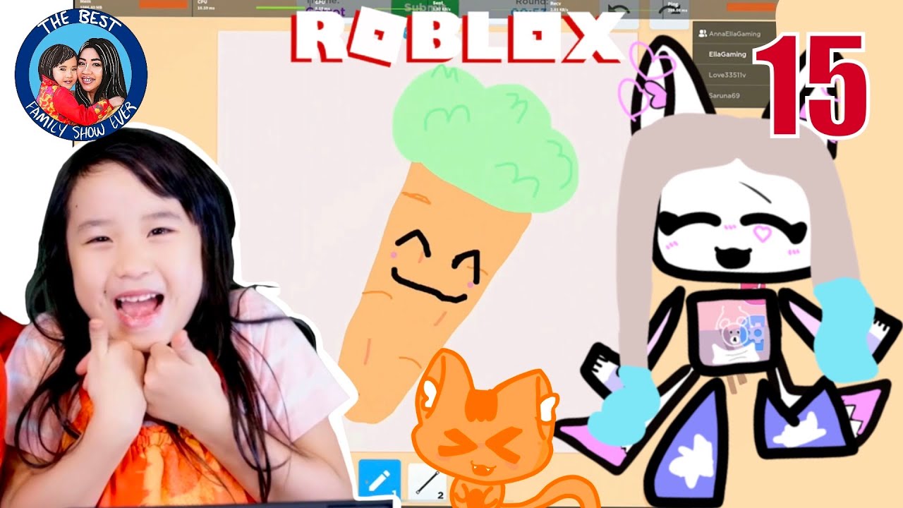 EP15 | Roblox Speed Drawing Challenge: Unleashing our Creativity to Win ...