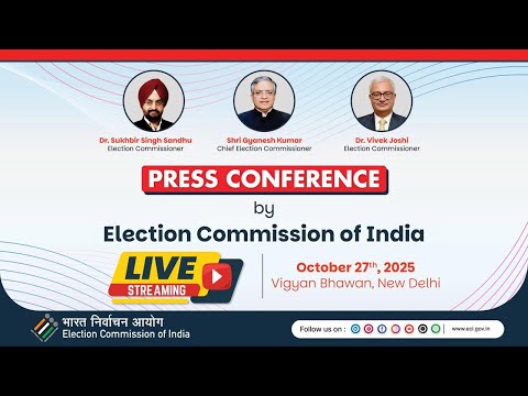 Press Conference by Election Commission of India