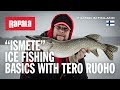 Setting up your ice gear for pike fishing tutorial english subtitles