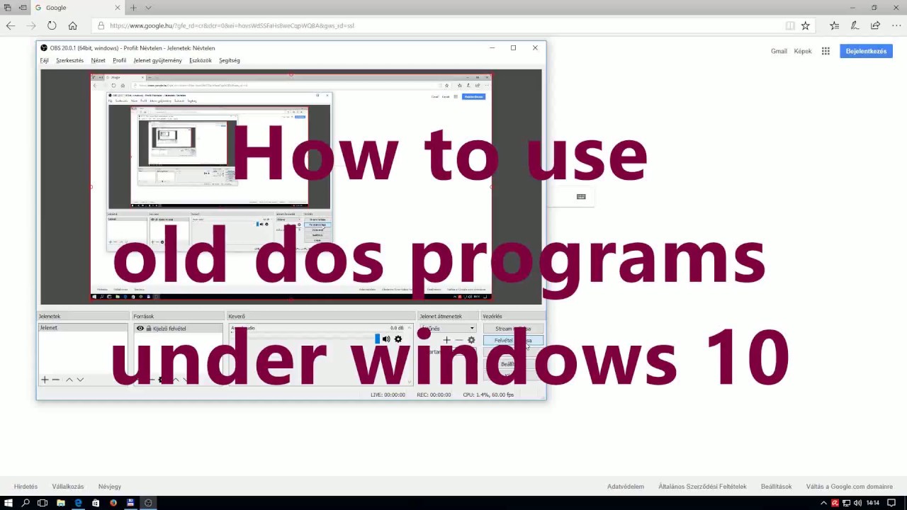 How To Use Old DOS Games And Programs In Windows 10 - YouTube