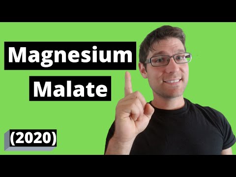 MAGNESIUM MALATE: Benefits/Side Effects/Dosages (2020)
