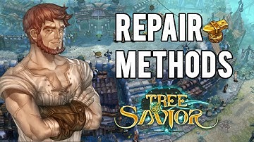 Tree of Savior | How To Repair Gear Guide (Blacksmith and Squire Shop Repairs)