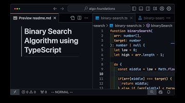 Binary Search using TypeScript