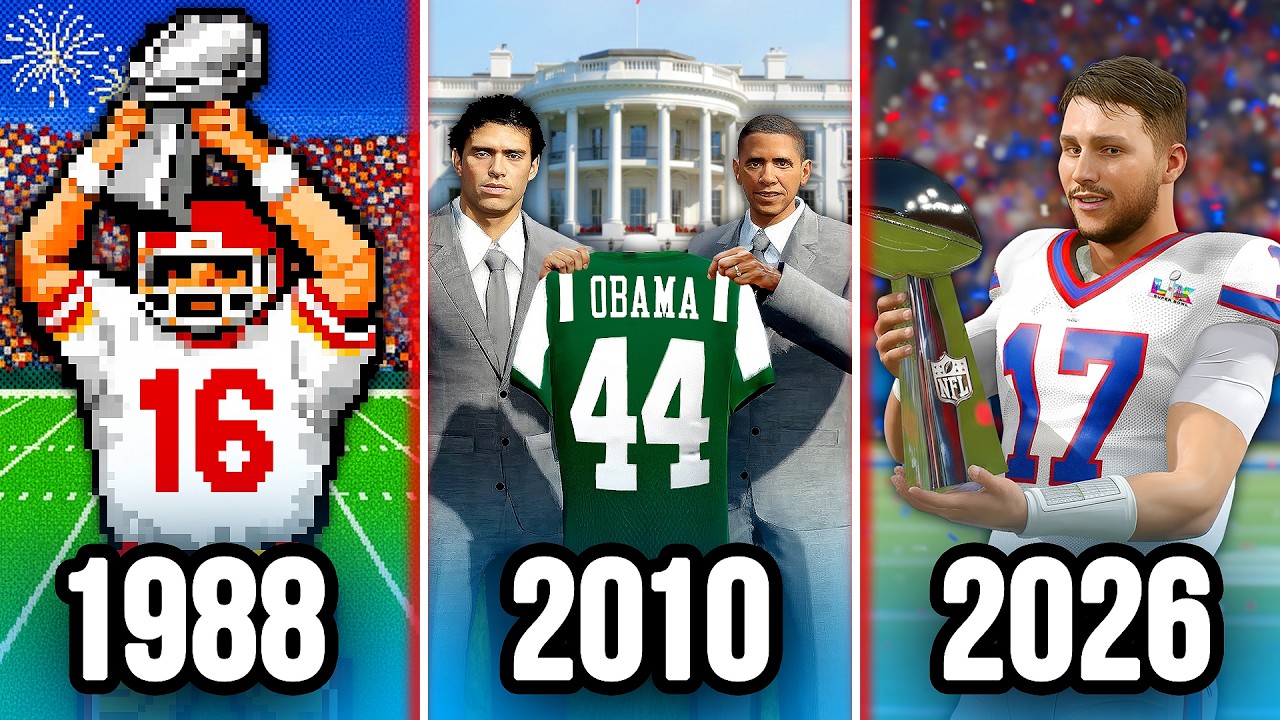 Winning The Super Bowl in EVERY Madden! (1988-2026)