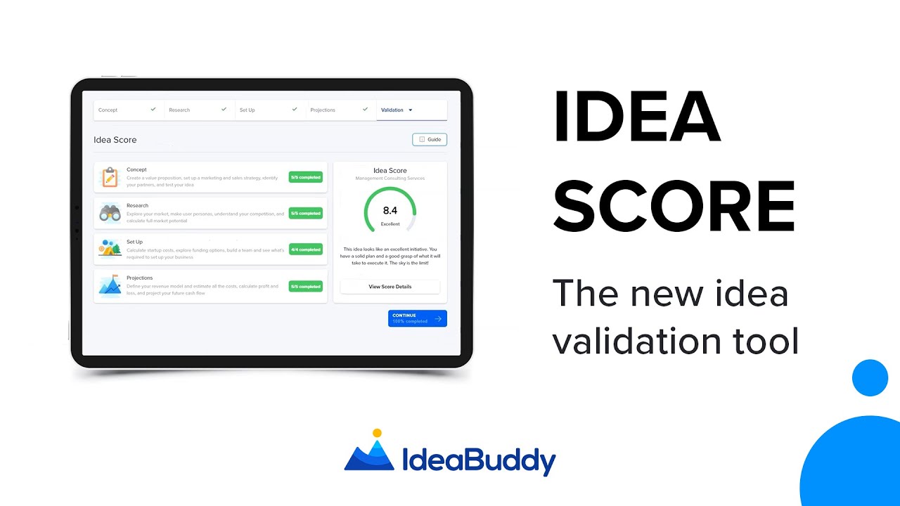 Idea Score - The New Idea Validation Tool - YouTube