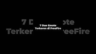 7 Duo Emote Terkeren di FreeFire #freefire #shorts