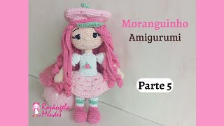 Step-by-Step Strawberry Shortcake Amigurumi Doll Tutorial: Beautiful and Easy to Make (Part 5) screenshot 4