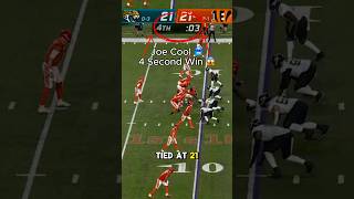 Joe Burrow 🥶 4 Second Win 😱