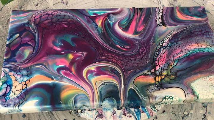 #231 Large Striking Drizzle Swipe Wreck and Spin Pour