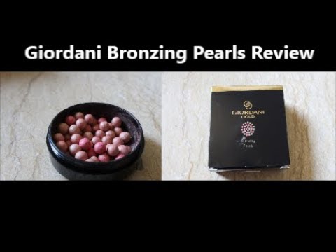 Kepuasan Menggunakan Giordani Gold Bronzing Pearls #OriflameID #GoldenFace. 