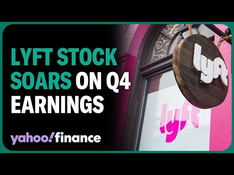 Lyft stock soars on Q4 earnings, upbeat Q1 guidance