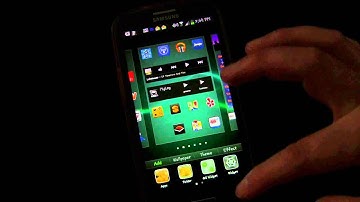 GO Launcher EX - Android Homescreen Replacement App - Review - Demo