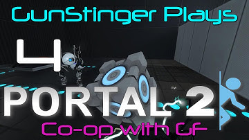 OBVIOUS BUTTONS - Portal 2 Co-op with SeasideSunrise Episode 4 (Community Test Chambers)