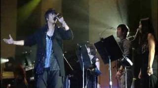 14 Park Yong Ha CONCERT IN HAWAII 2009 "Sweet home"  砂浜 letters