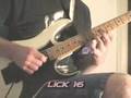 Stunt guitar licks dvd sample  niels vejlyt  shred academy