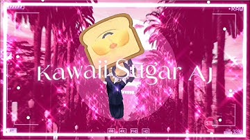 My New & Updated AJPW Channel Intro! || Kawaii Sugar AJ