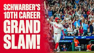 Kyle Schwarber SMOKES His 10th Career Grand Slam vs Houston Astros | Full At-Bat