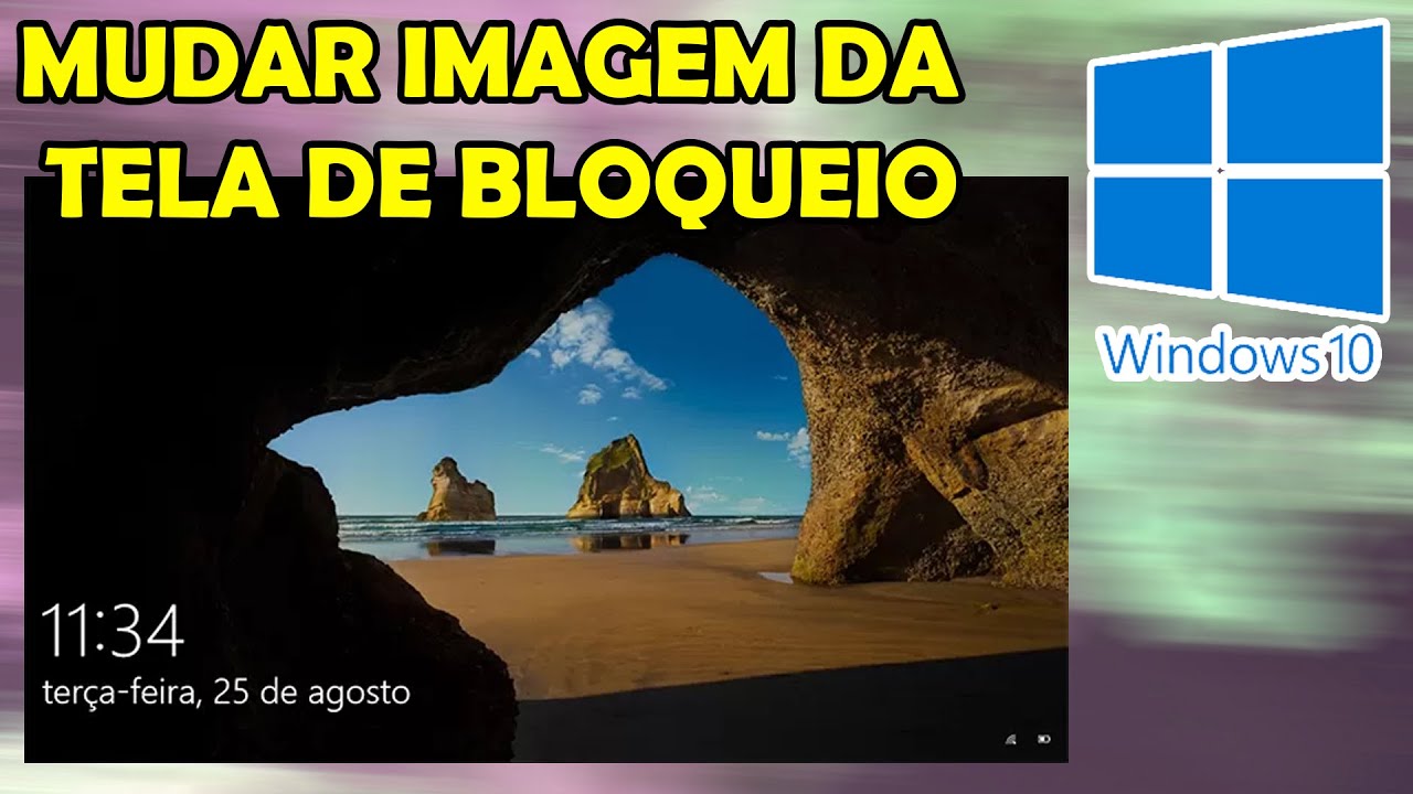 Pretender Al vio Corante Imagens Do Windows Tela De Bloqueio Massa 