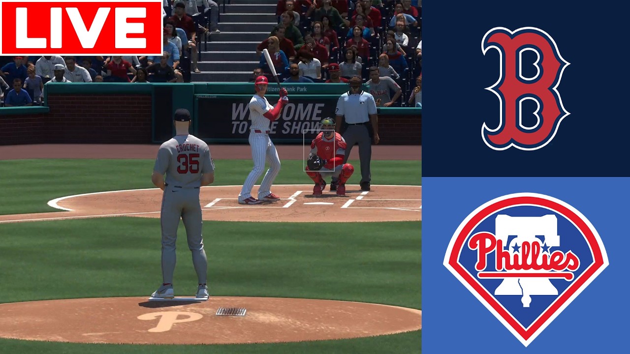 🔴LIVE 🔴Philadelphia Phillies vs Boston Red Sox 1 / 05/03/26 Spring training /MLB THE SHOW 26