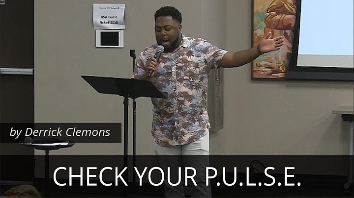 Check Your Pulse - by Derrick Clemons