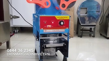 Máy Ép miệng ly bán tự động ET-A9