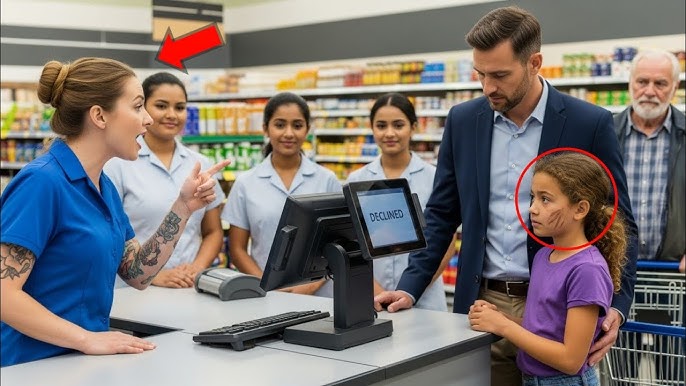 “Billionaire’s Card Declined… Then a Poor Little Girl Did the UNTHINKABLE”