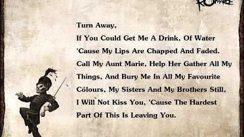 My Chemical Romance - [Cancer]  (Lyrics)